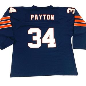 Walter Payton Throwbacks Football Jersey 1985 Size 52